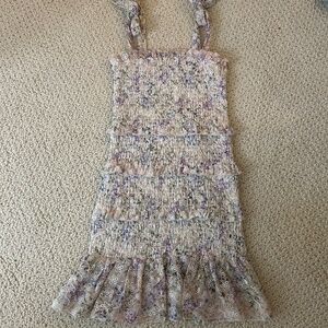 KatieJ kids smocked mini dress size small